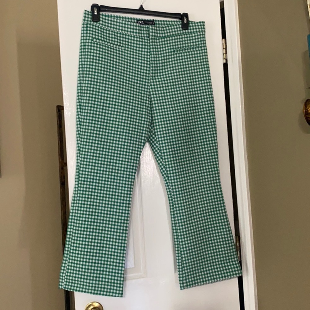 Zara gingham pants